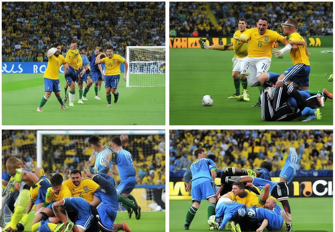 巴西德比狂欢：足球场上的欢乐与温情瞬间